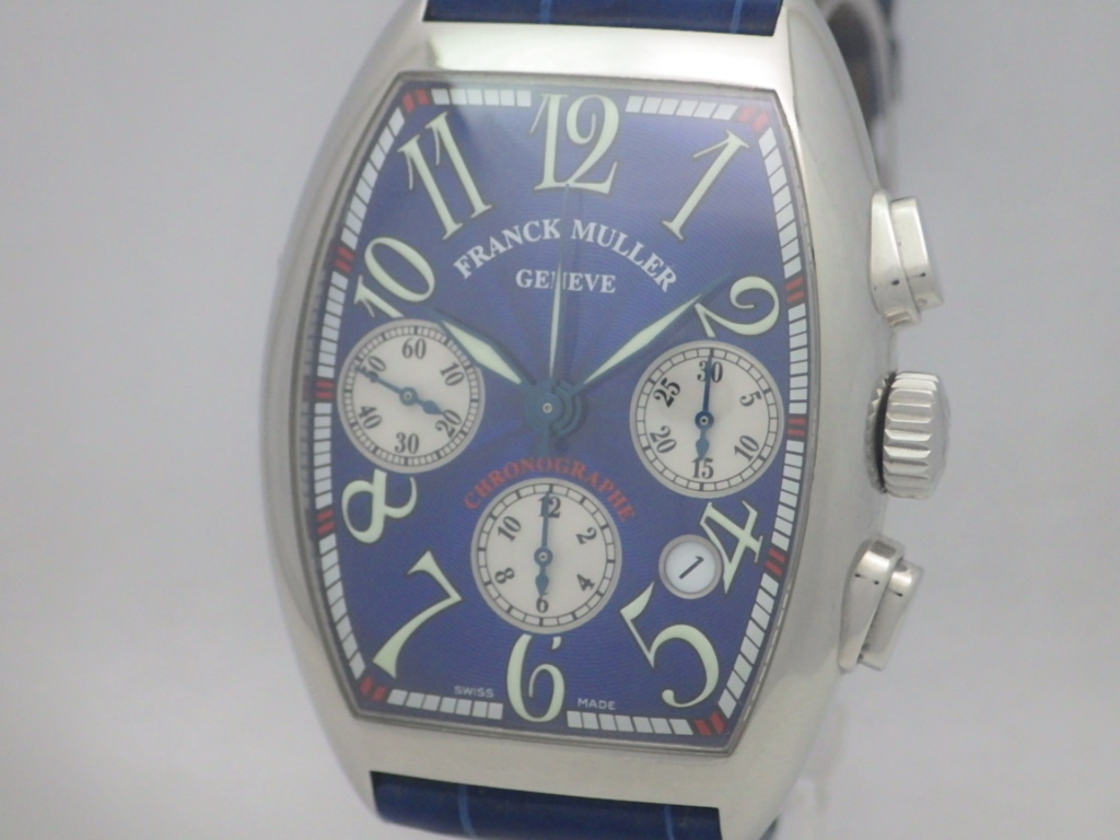 フランクミュラー トノーカーベックス クロノグラフ 7880CCAT CASE#2386