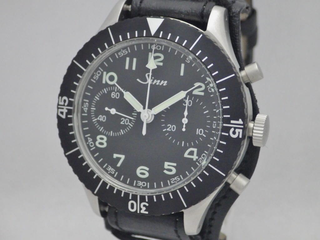 SINN ミリタリークロノグラフ 155 CASE#2754