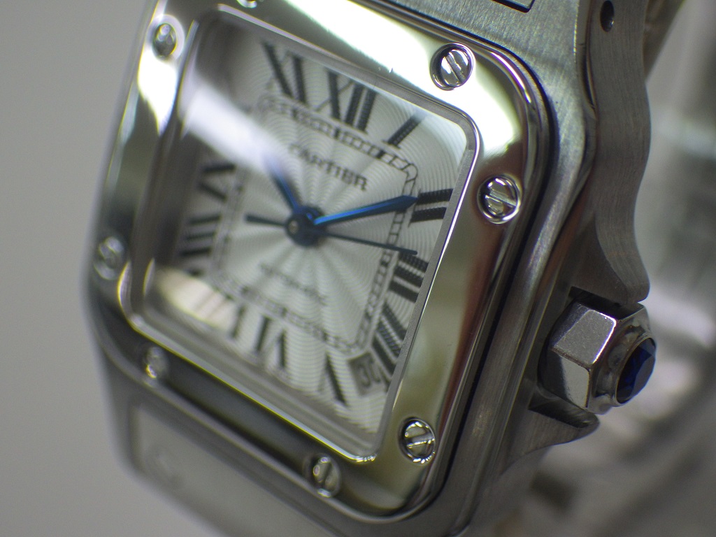 カルティエ サントスガルベSS SM W20054D6 CASE#4316