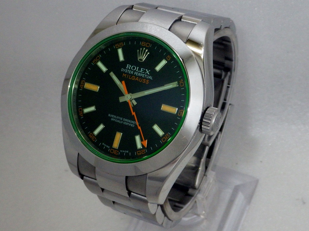 ロレックス ミルガウス 116400GV CASE#4766