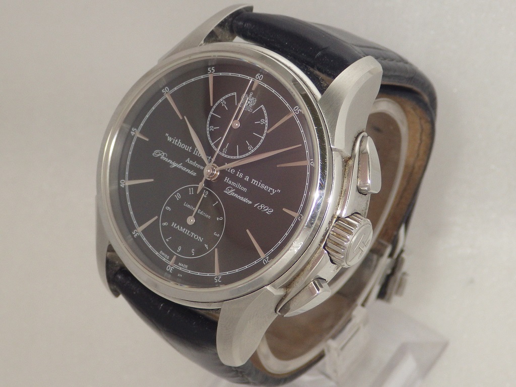 ハミルトン ジャズマスタークロノグラフ 2011年限定 CASE#4748