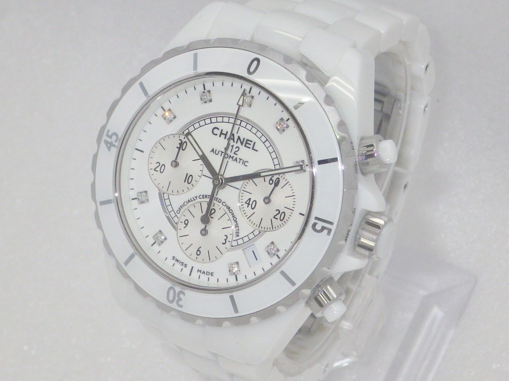 シャネル　J12　クロノグラフ　H2009　CASE#4255
