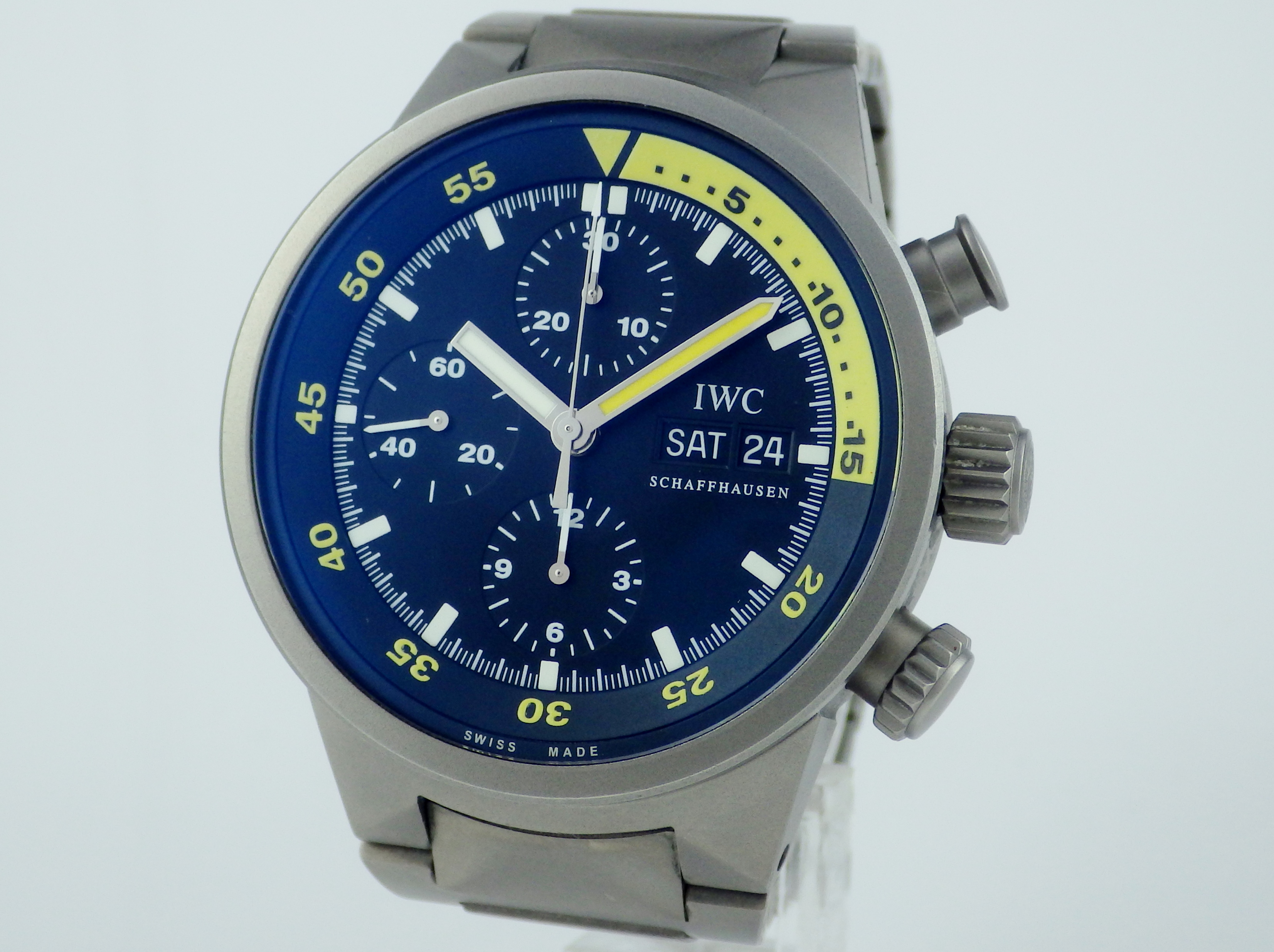 IWC　アクアタイマークロノグラフ　IW371903　CASE#6862