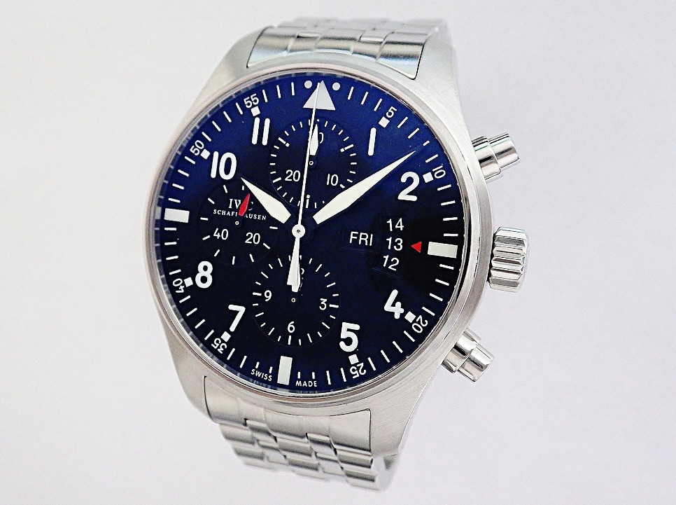IWC　パイロットウォッチクロノグラフ　IW377704　CASE#12205