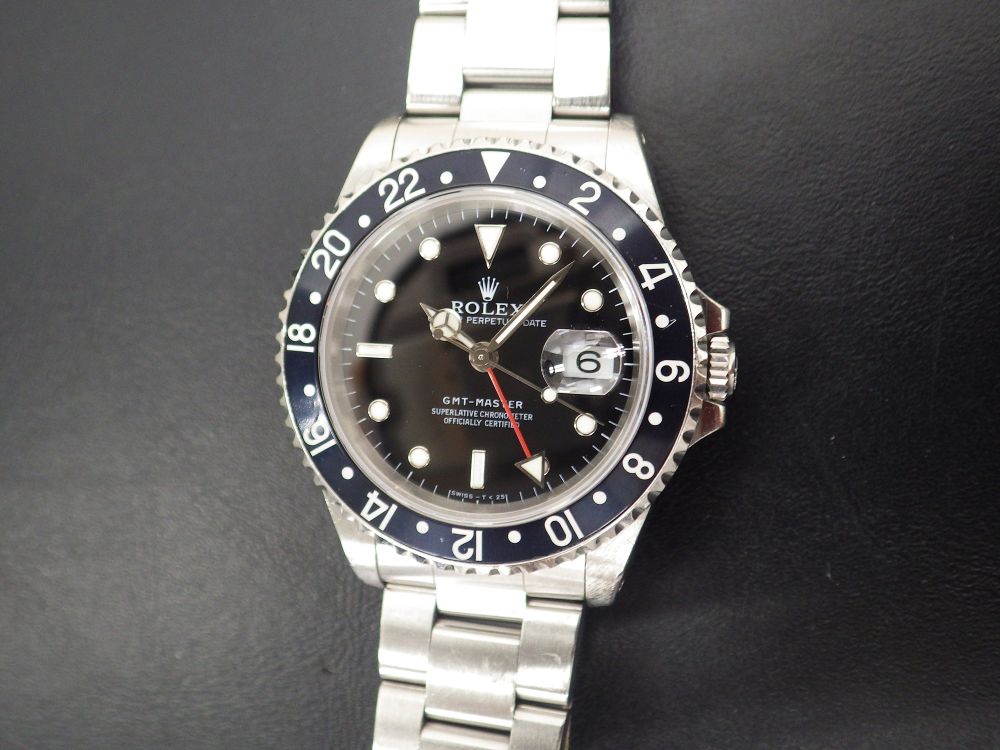 修理実例　ロレックス　GMT-MASTER　16700　CASE#14196