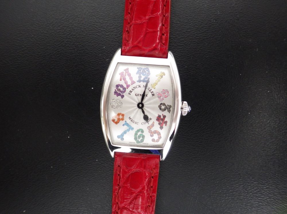 修理実例　フランクミュラー　トノーカーベックス　1752QZ　CASE#14185