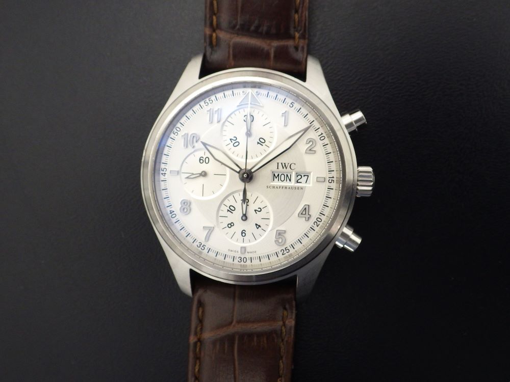 修理実例　IWC　フリーガークロノグラフ　IW371702　CASE#14204