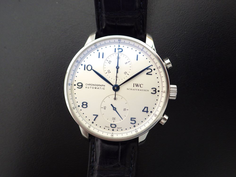 修理実例　IWC　ポルトキーゼ　クロノグラフ　IW371446　CASE#14232