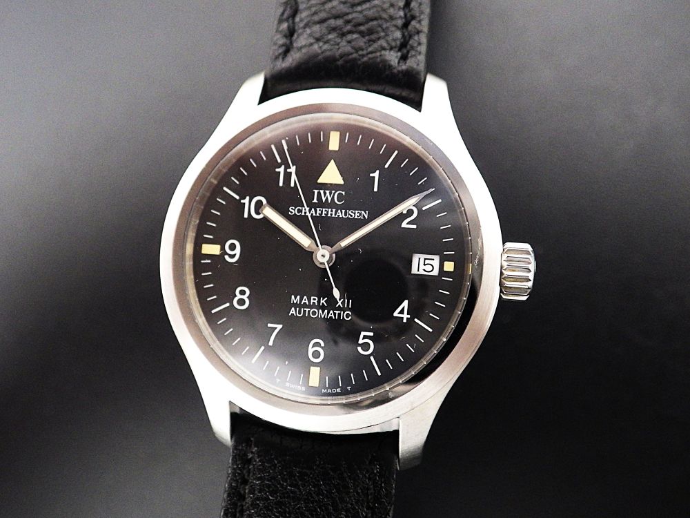 修理実例　IWC　マーク12　IW324101　CASE#14247