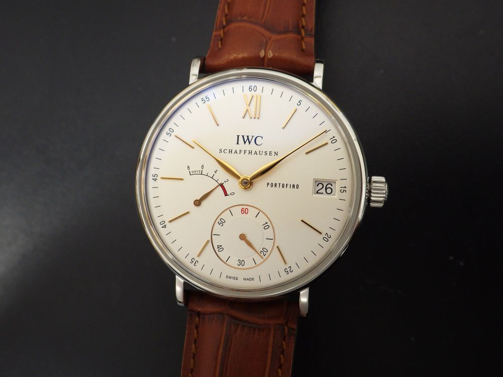 修理実例　IWC　ポートフィノ　ハンドワインド　8DAYS　IW510103　CASE#14264