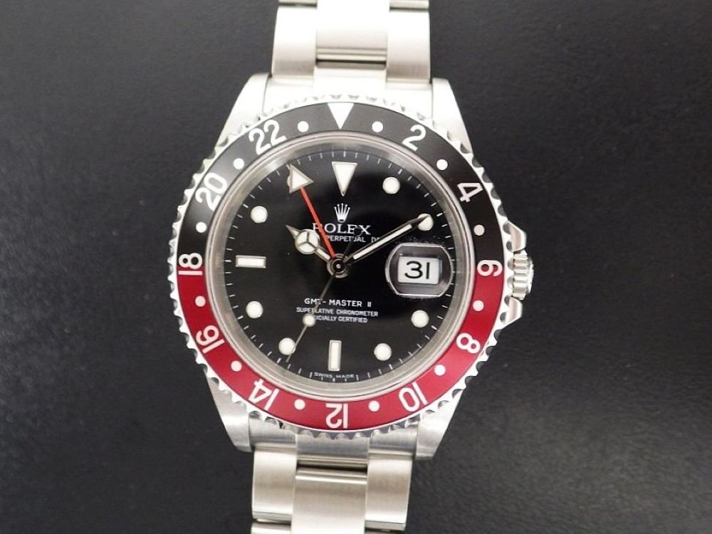 修理実例　ロレックス　GMT-MASTERⅡ　16710　CASE#14292