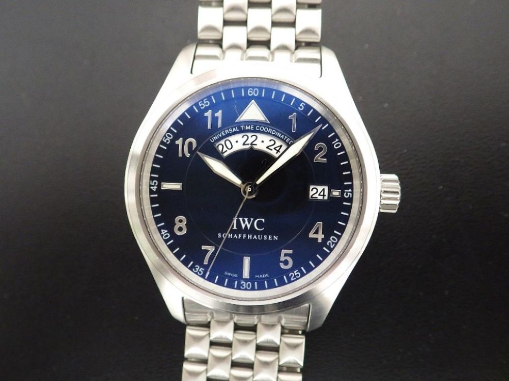 修理実例　IWC　フリーガーUTC　IW325106　CASE#14290