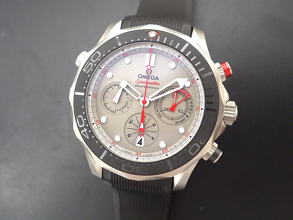 修理実例　SEAMASTER PRO ダイバー300 ETNZ クロノグラフ CO-AXIAL　212.92.44.50.99.001　CASE#14321