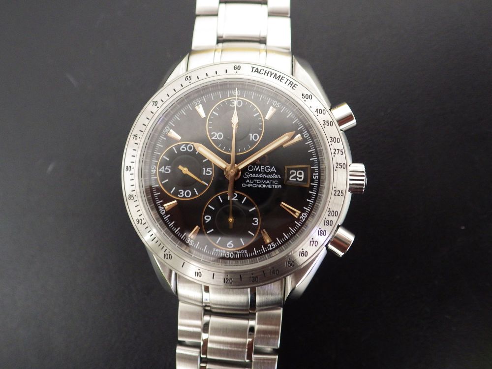 修理実例 オメガ スピードマスターデイト 3211-50 CASE#14352