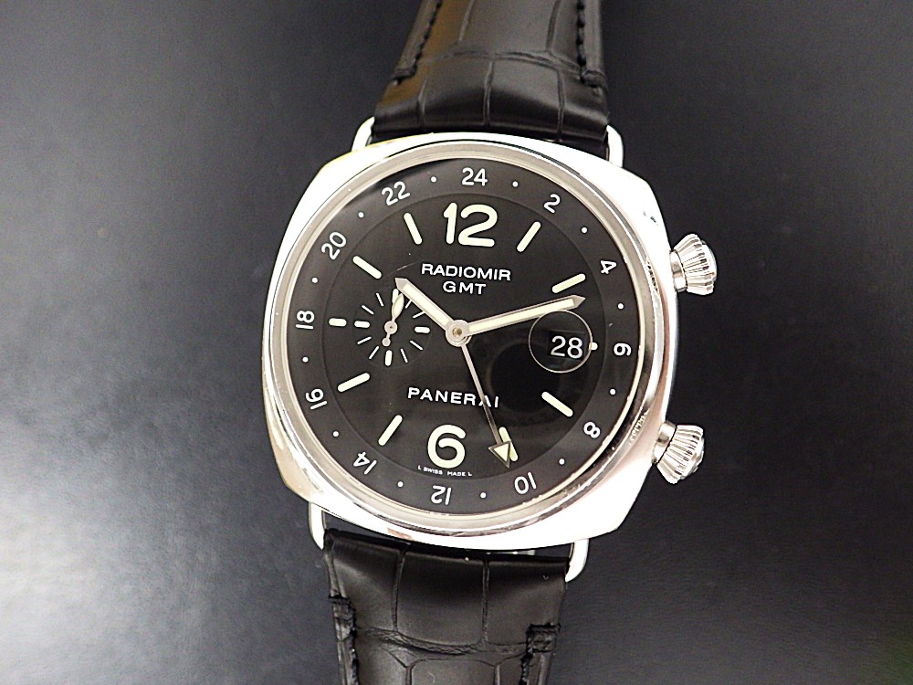 修理実例　パネライ　ラジオミールGMT　PAM00184　CASE#14365