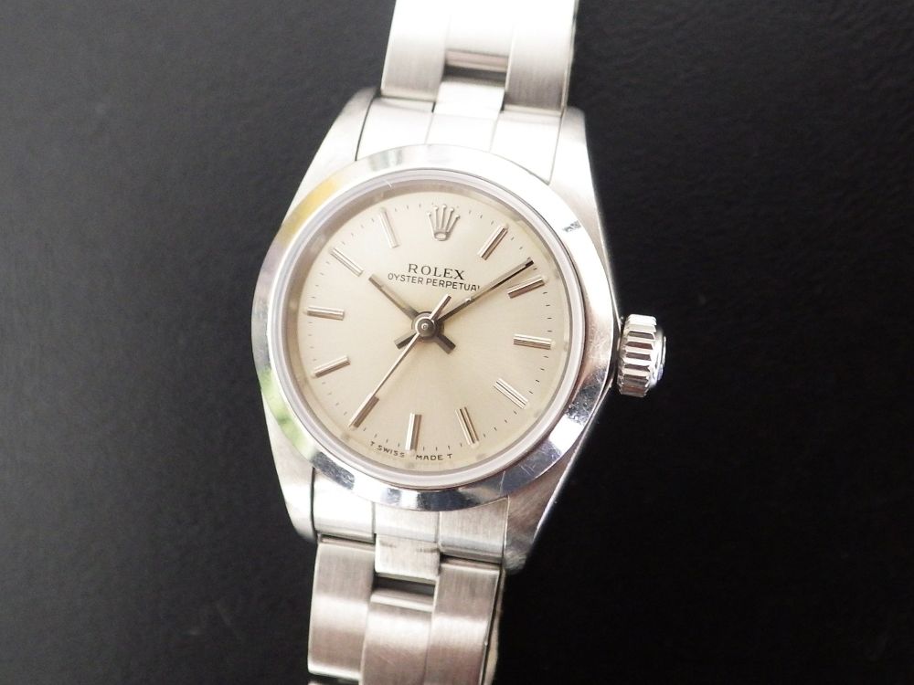 修理実例　ロレックス　オイスターパーペチュアルデイト　67180　CASE#14384