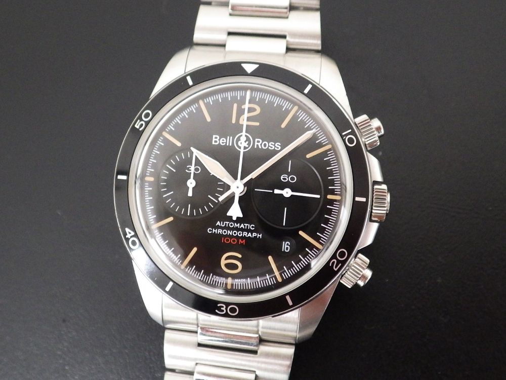 修理実例　ベル＆ロス　スティール ヘリテージ　BRV2-94-S　CASE#14381