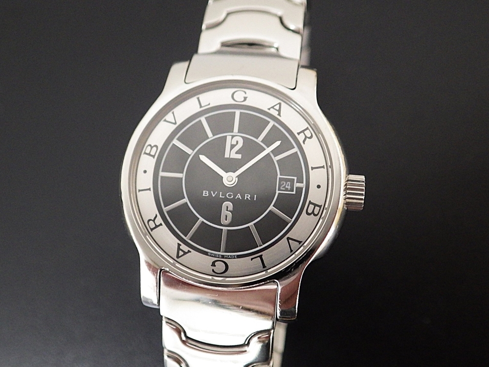 修理実例　ブルガリ　ソロテンポ　ST29S　CASE#14382