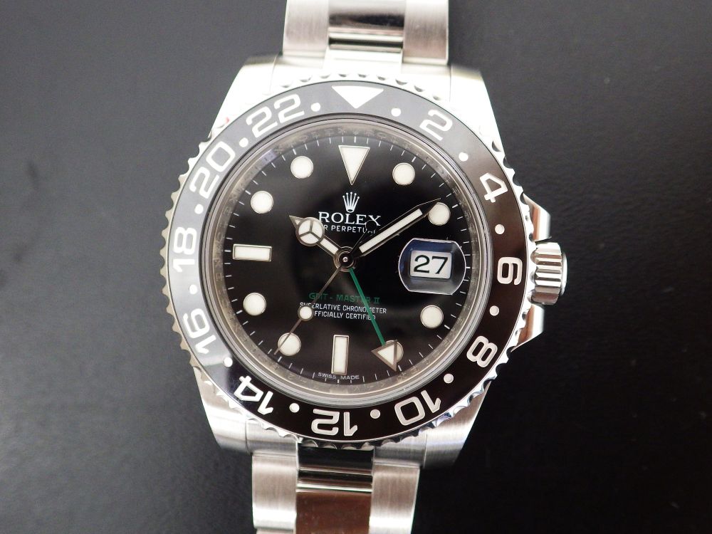 修理実例　ロレックス　GMT-MASTERⅡ　116710　CASE#14379