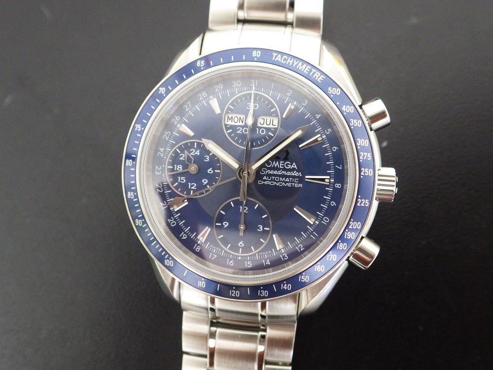 修理実例 オメガ スピードマスター トリプルカレンダー 3222-80 CASE#14380