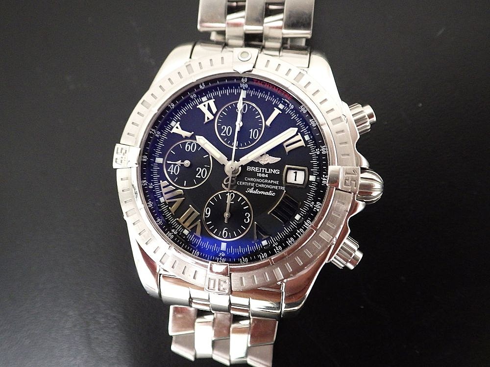 修理実例　ブライトリング　クロノマットエボリューション　A13356　CASE#14418