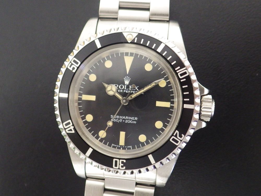 修理実例　ロレックス　サブマリーナ　5513　CASE#14408