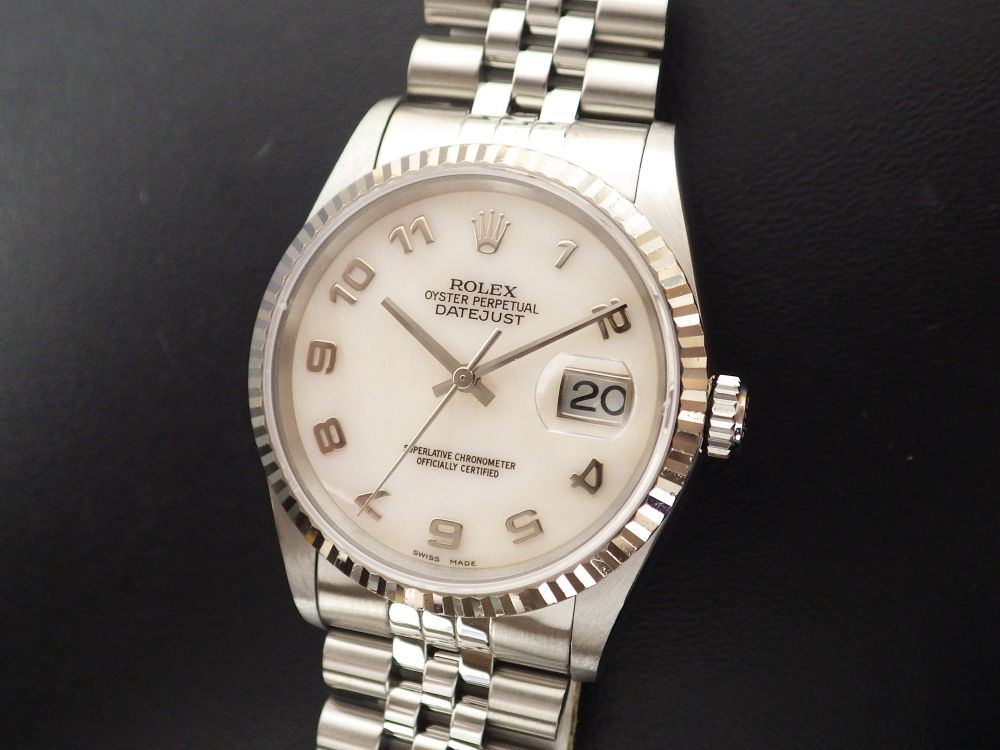 修理実例　ロレックス　デイトジャスト　16234　CASE#11417